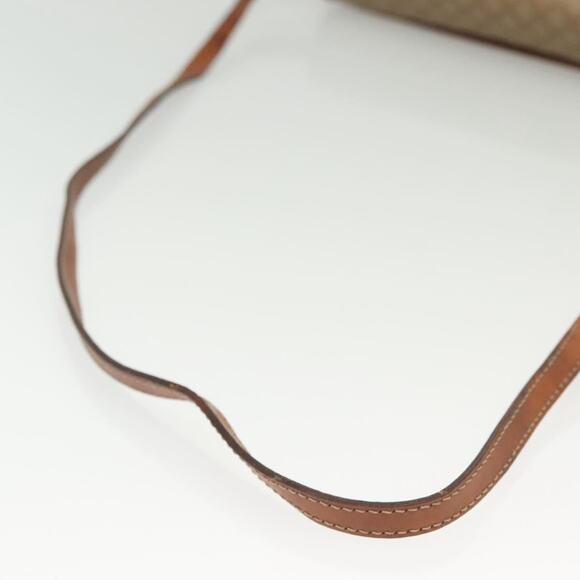 CELINE Macadam Canvas Shoulder Bag Pvc Beige Gold - Picture 7 of 13